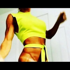 Open back sexy crop top